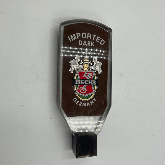 Imported Dark Beck's Germany Beer Handle