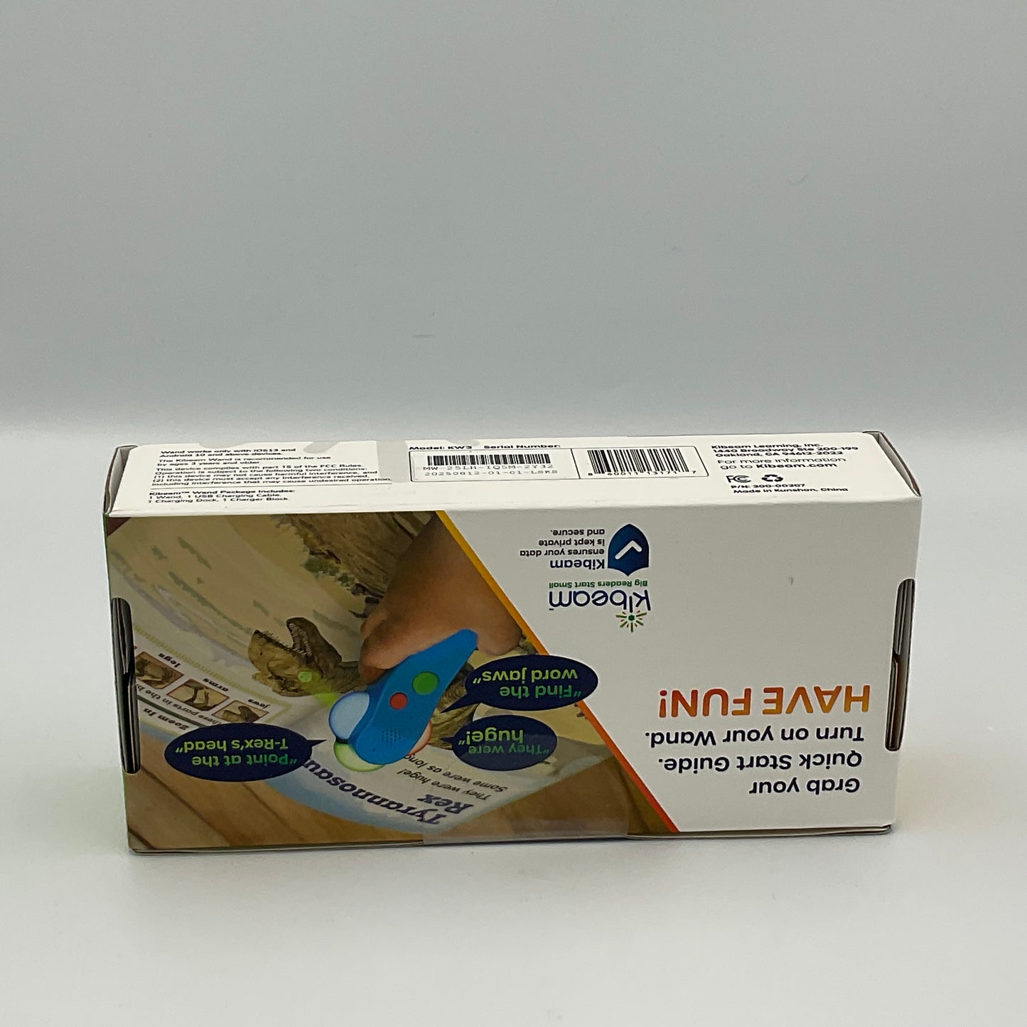 UNTESTED- KIBEAM Wand Handheld Reading Device- New in Box