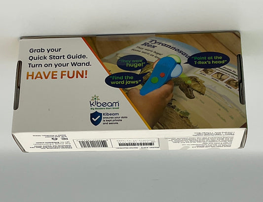 KIBEAM Wand Handheld Reading Device New in Box Untested