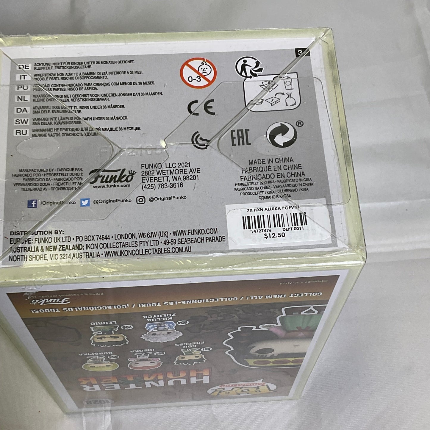 Hunter x Hunter Alluka Zoldyck Funko Pop Limited Edition With Protective Case 1028