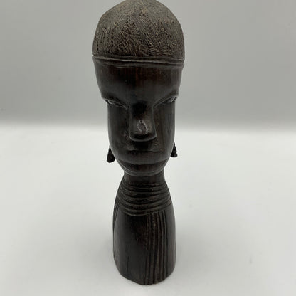Hand Carved African Tribal Figure Art