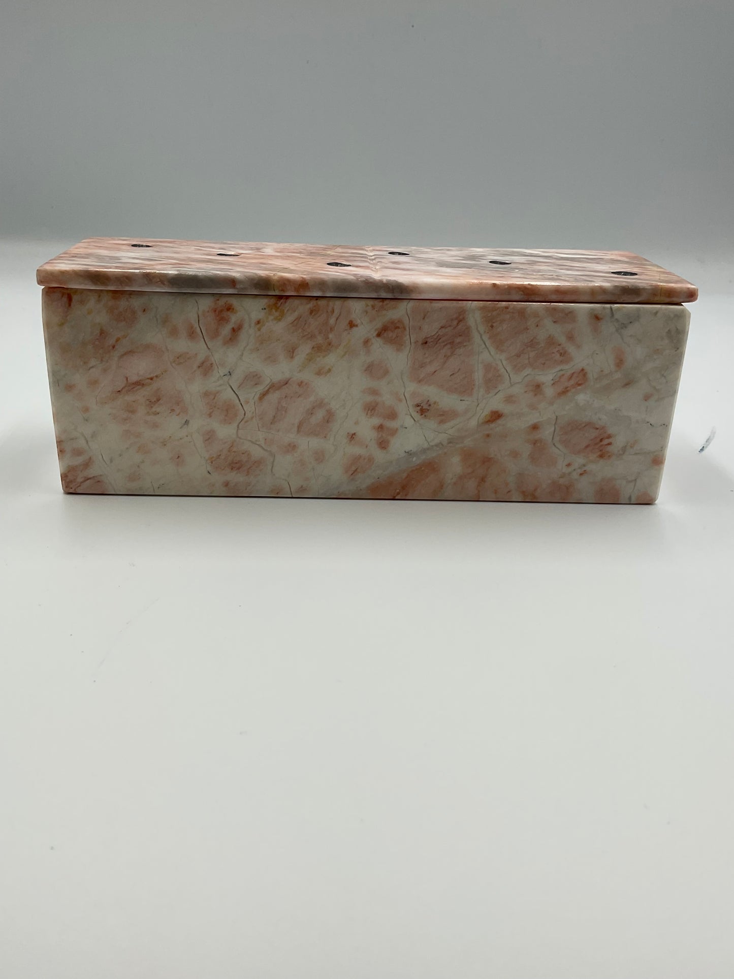 Pink Marble Domino Set