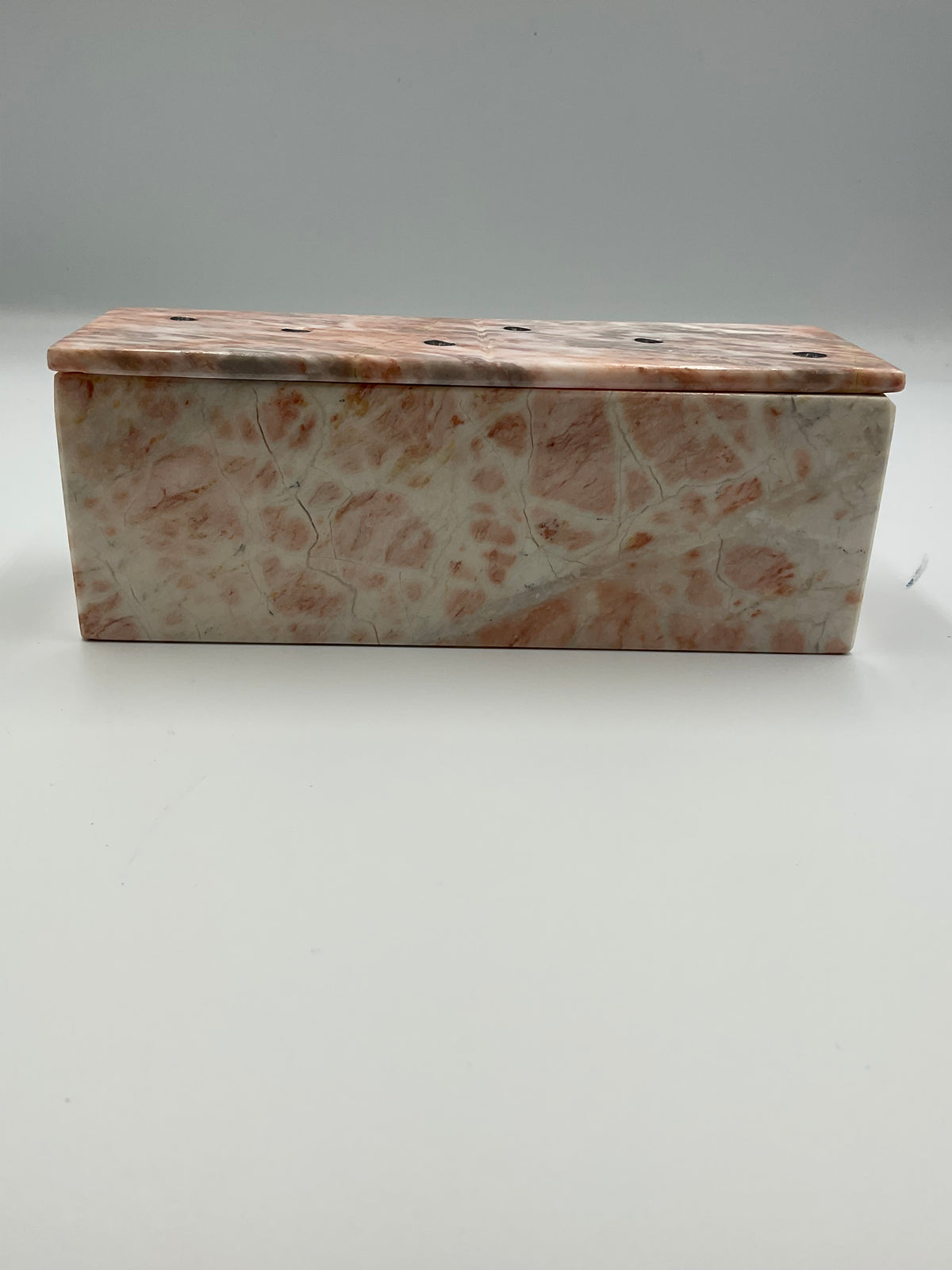 Pink Marble Domino Set