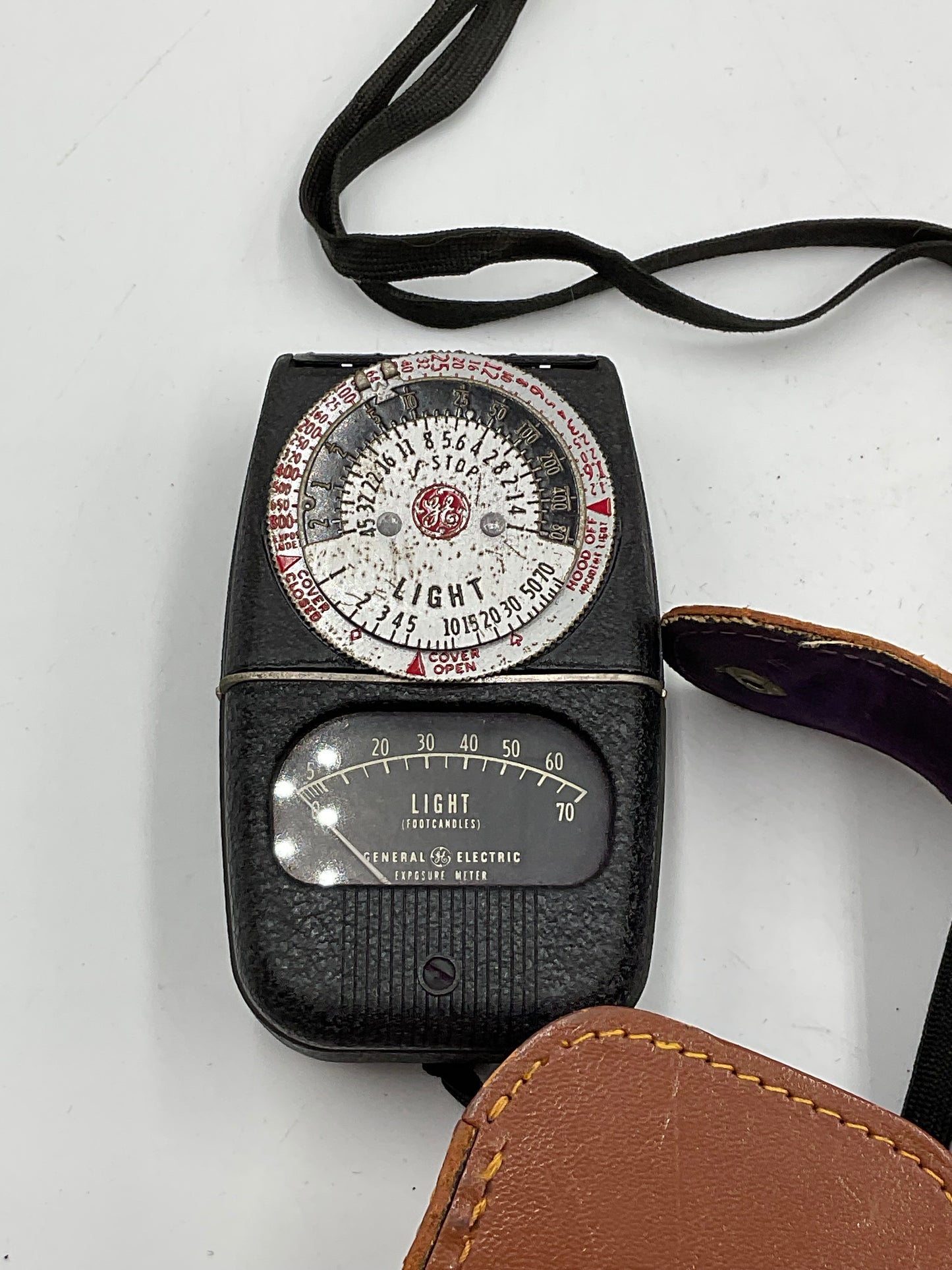 General Electric Vintage Light Exposure Meter untested 1950's