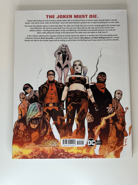 Suicide Squad Get Joker! DC Comics Hardcover Comic Book Graphic Novel July 5 2022