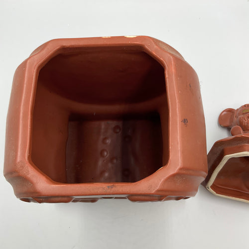 Vintage 1960’s McCoy Pottery “Time For Cookies” Cookie Jar