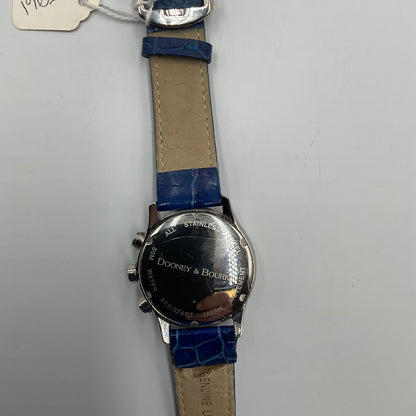 Dooney & Bourke Chronograph Watch Blue