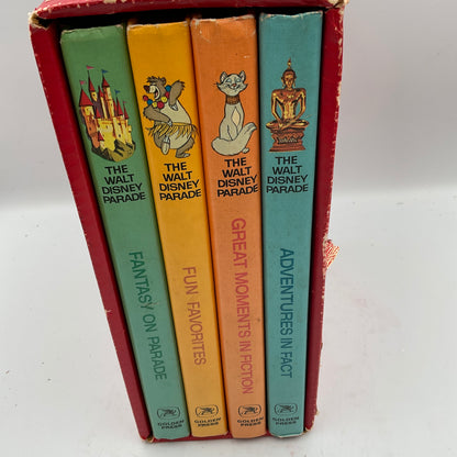 Walt Disney’s Parade set of 4 books Vintage 1970