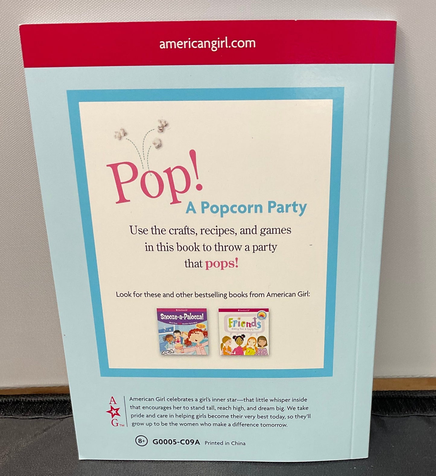 American Girl POP! A Popcorn Party Book