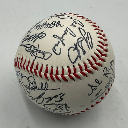 Tampa Bay Rays AL East 2008 Champions Team Signed Baseball