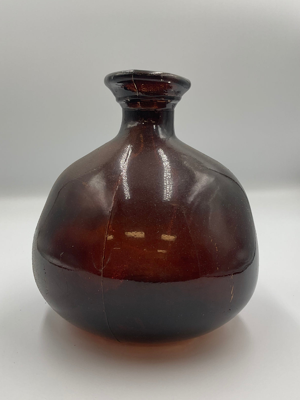 Vidrios San Miguel Hand Made Recycled Glass Balloon Bubble Vase Spain