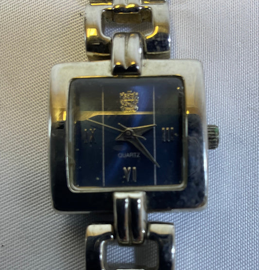 Paolo Gucci Quartz Silvertone Women's Watch Working Condition New Battery