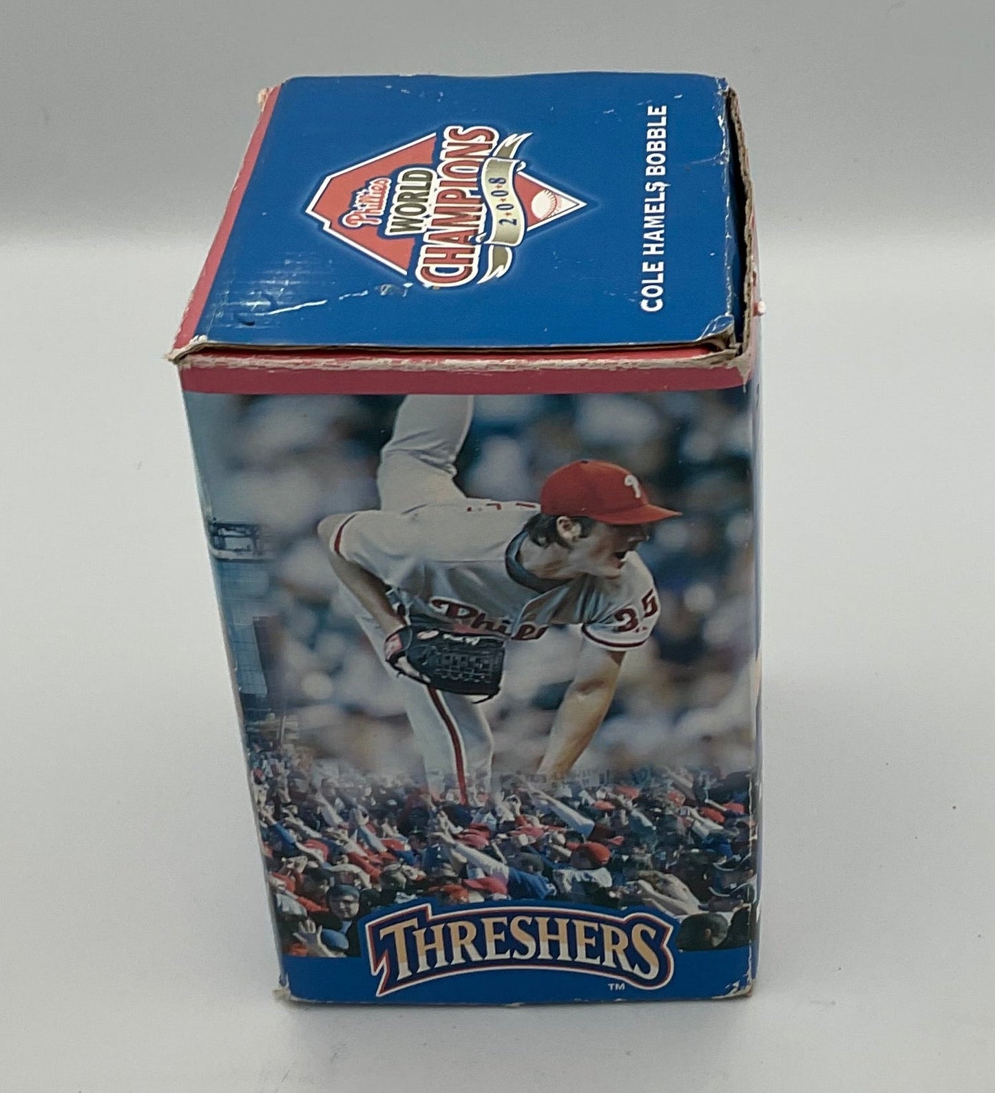 2008 World Series Championship Commemorative Bobblehead Cole Hamels MLB Philadelphia Phillies