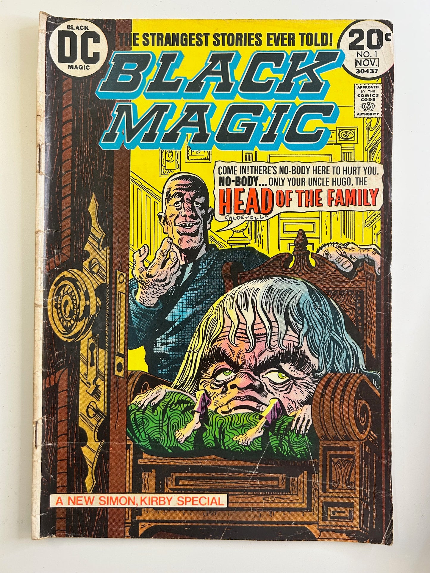 Black Magic #1 Vintage 1973 DC Comics Bronze Age Horror