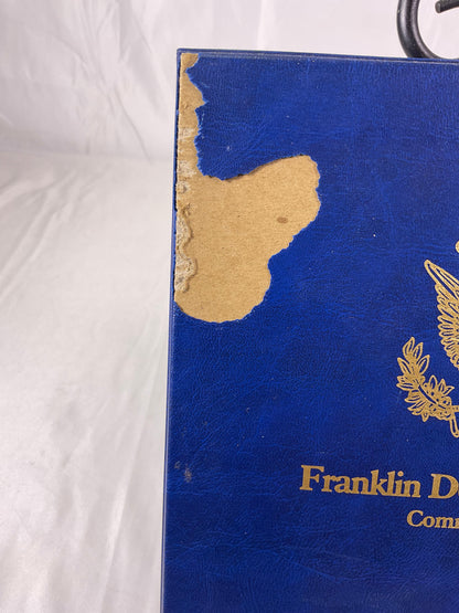 Franklin Delano Roosevelt Commemorative Hardcover Stamp Book from the Postal Commemorative Society
