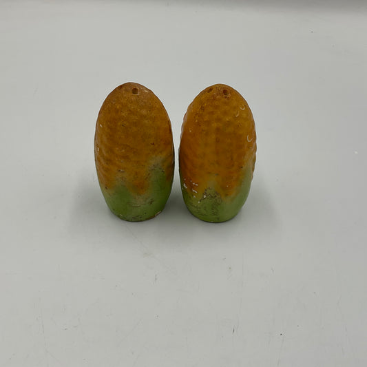Vintage Ceramic Corn Salt And Pepper Shakers