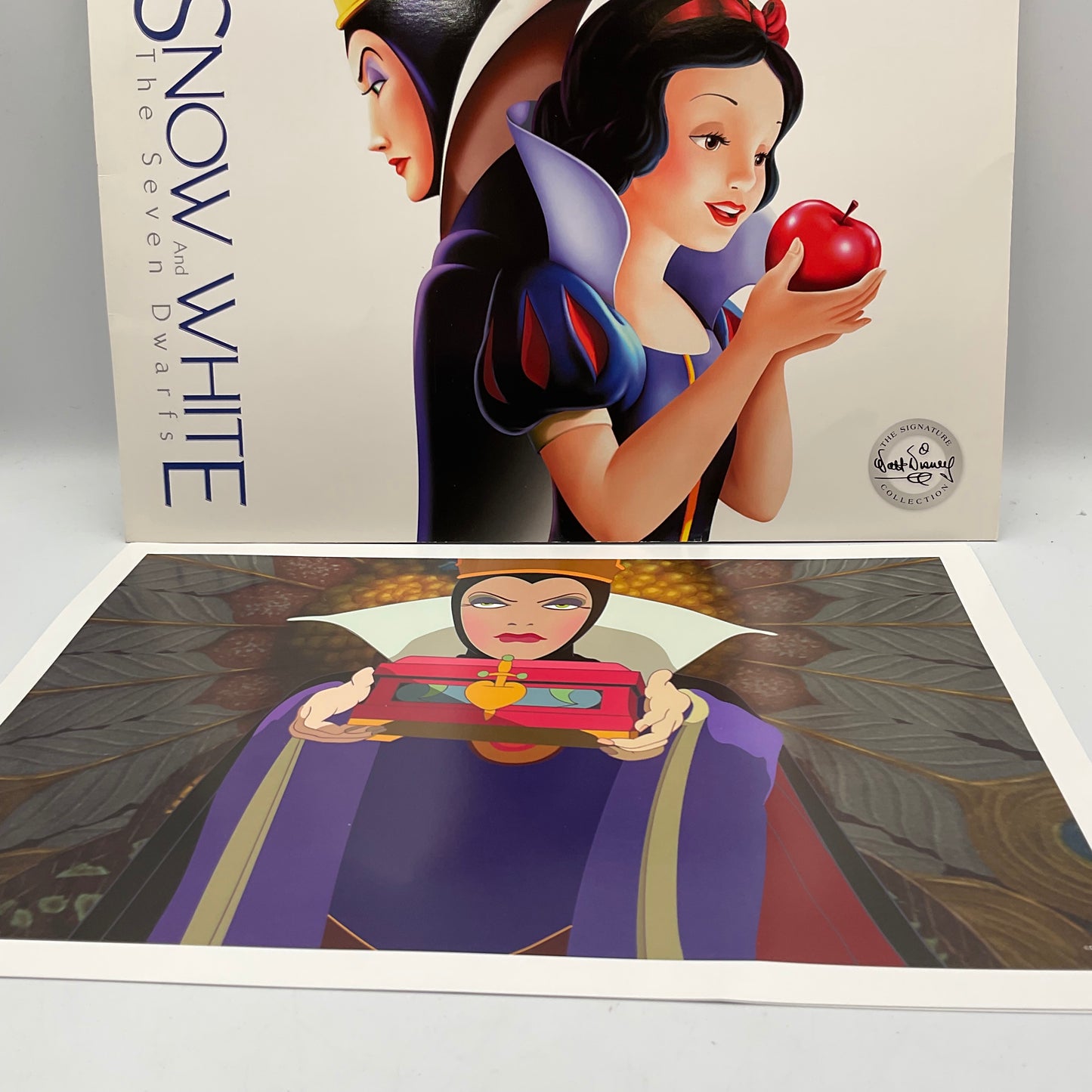 Snow White And The Seven Dwarfs Lithograph 4 Pack Set