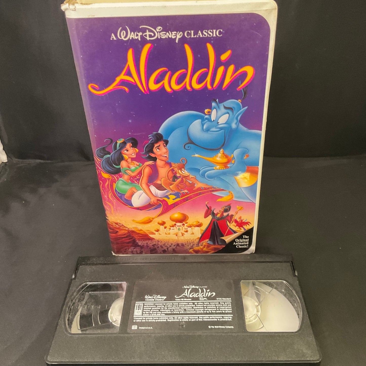 Disney’s Aladdin VHS Tape