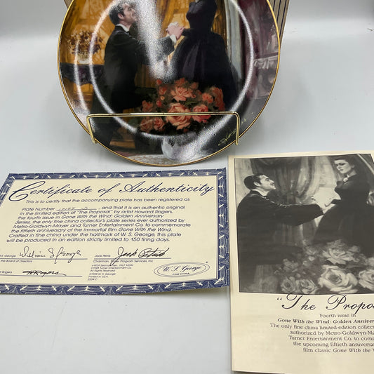 W.L.George Fine China The Proposal by Howard Rogers