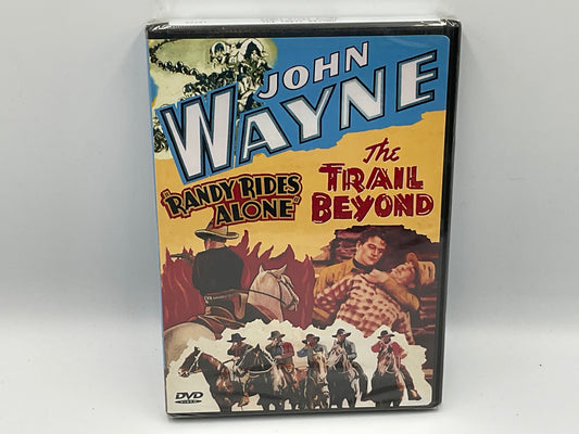 John Wayne: Randy Rides Alone + The Trail Beyond DVD Sealed