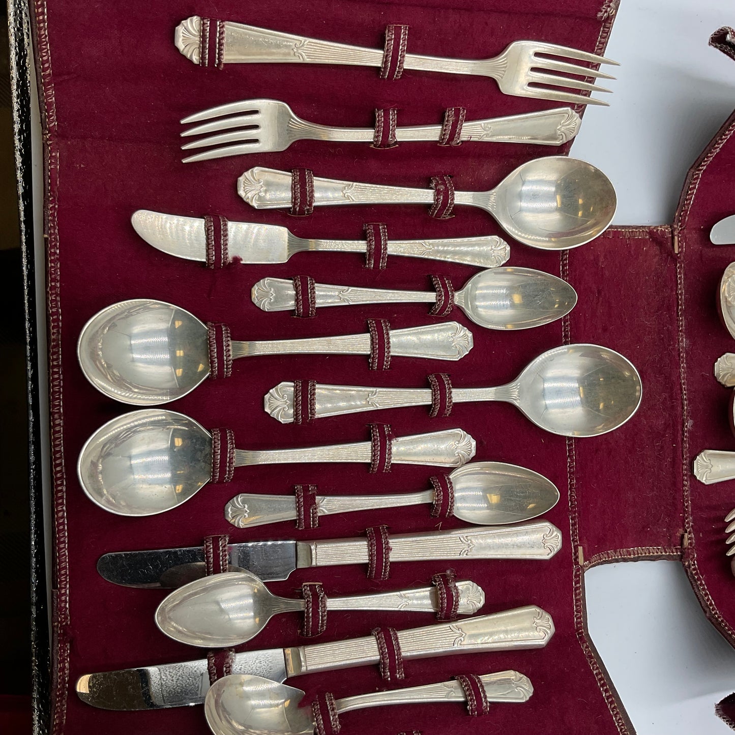 William Rogers Mfg Co 1865–1898 Antique International Silver I.S. Vintage Silverware Set
