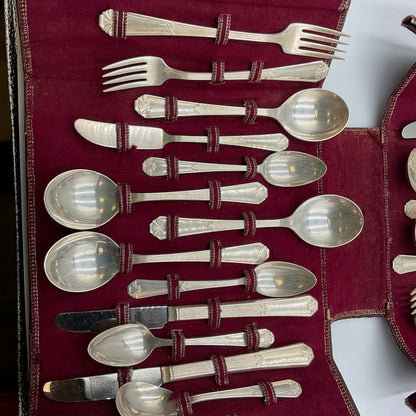 William Rogers Mfg Co 1865–1898 Antique International Silver I.S. Vintage Silverware Set