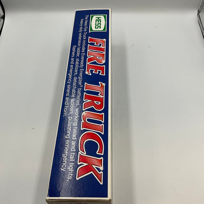 2000 Hess Toy Firetruck In The Box