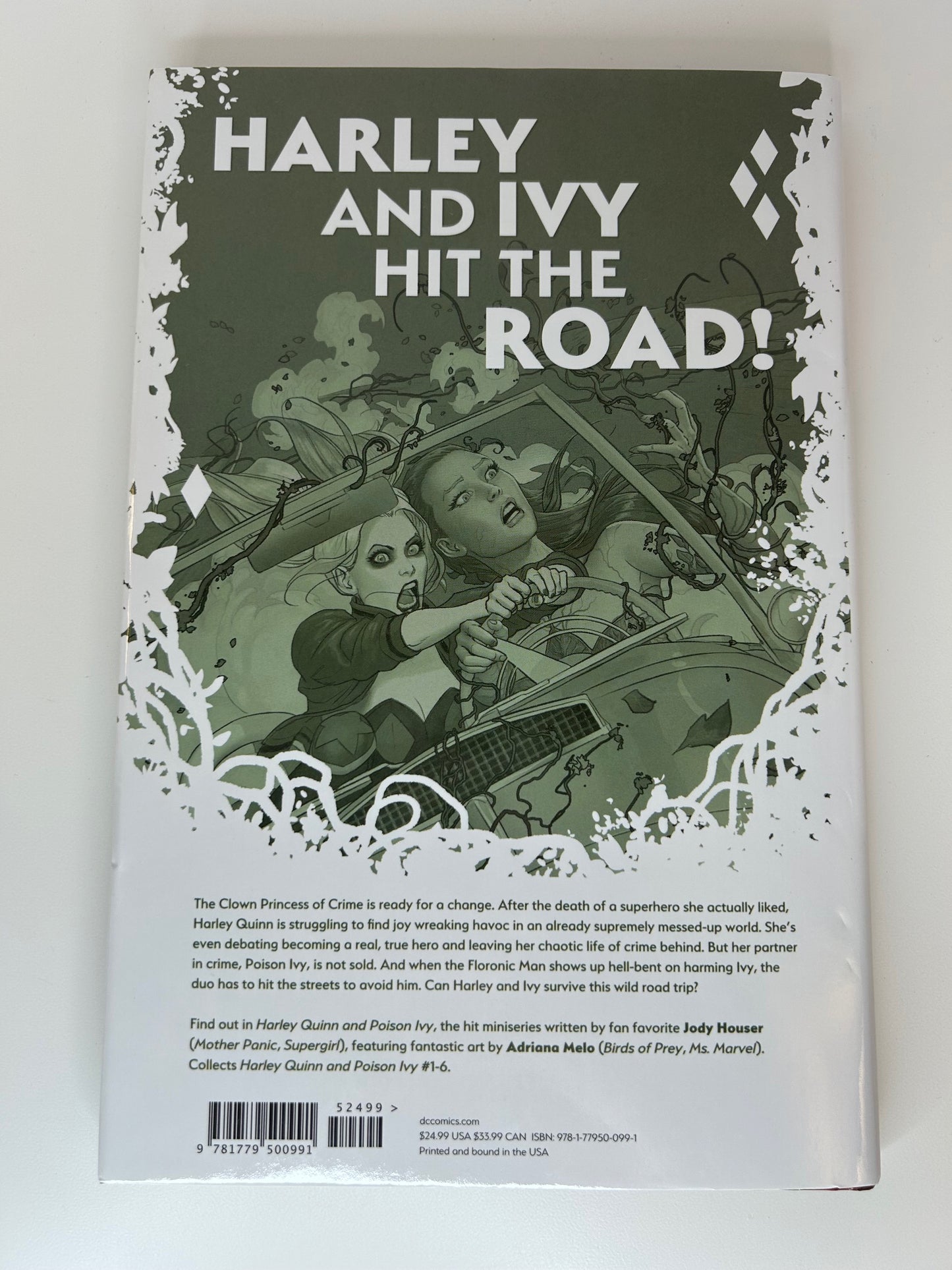 Harley Quinn and Poison Ivy DC Comics Hardcover Comic Book Graphic Novel May 19 2020