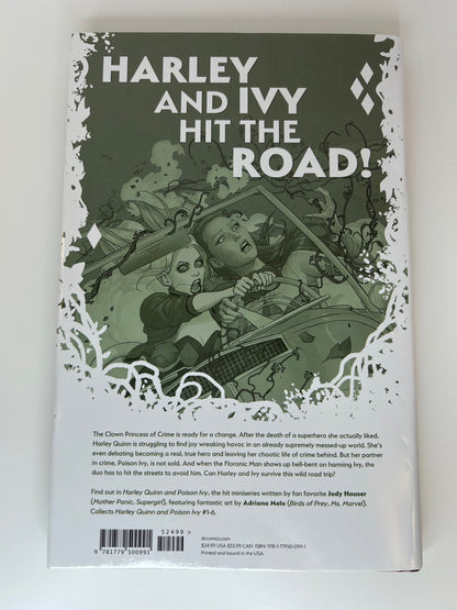 Harley Quinn and Poison Ivy DC Comics Hardcover Comic Book Graphic Novel May 19 2020