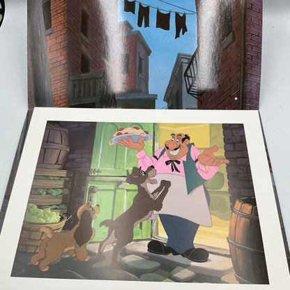 Disney’s Lady And The Tramp Lithograph Set 4 Individual Prints