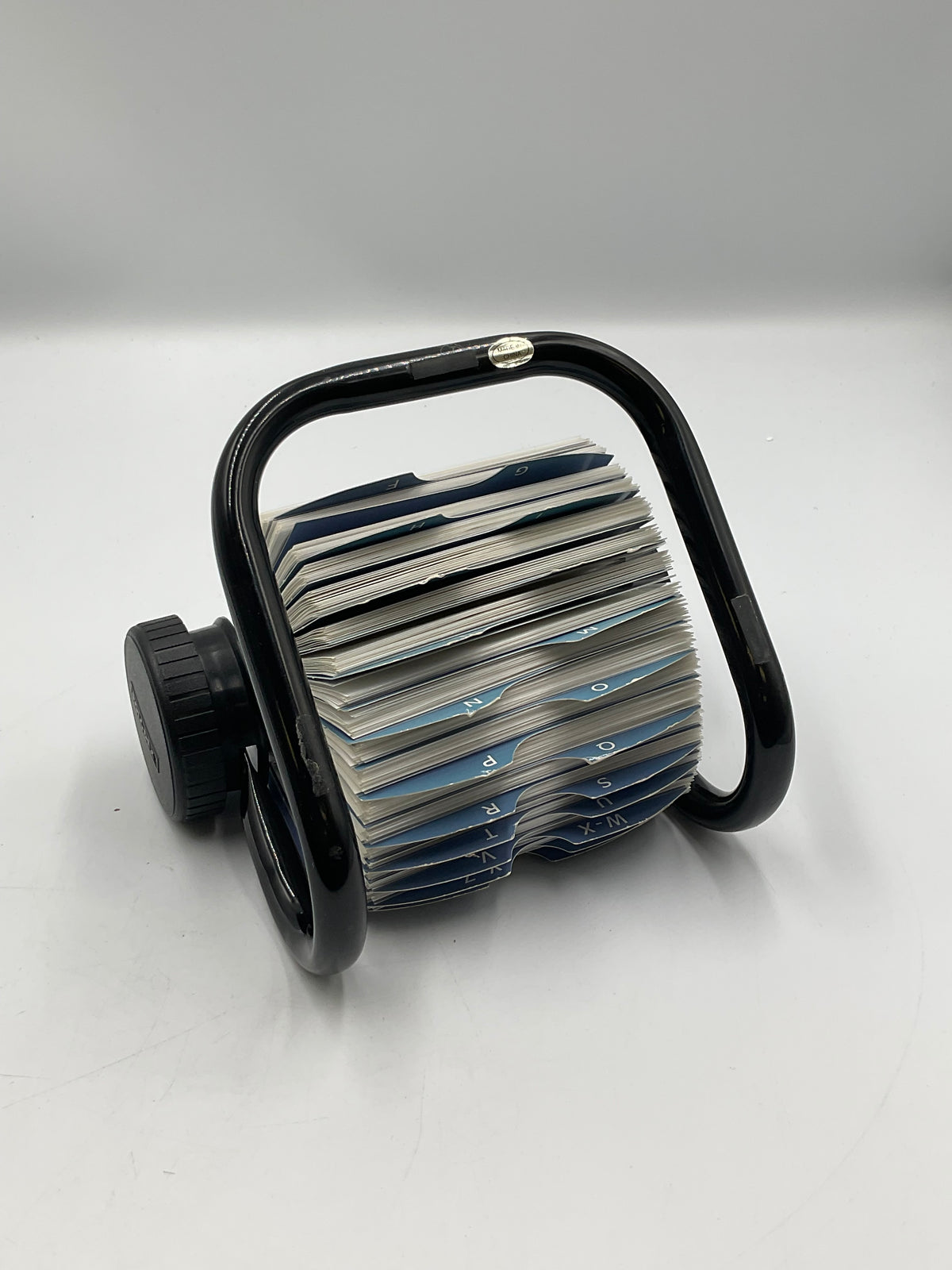 Rolodex Open Rotary Business Card File