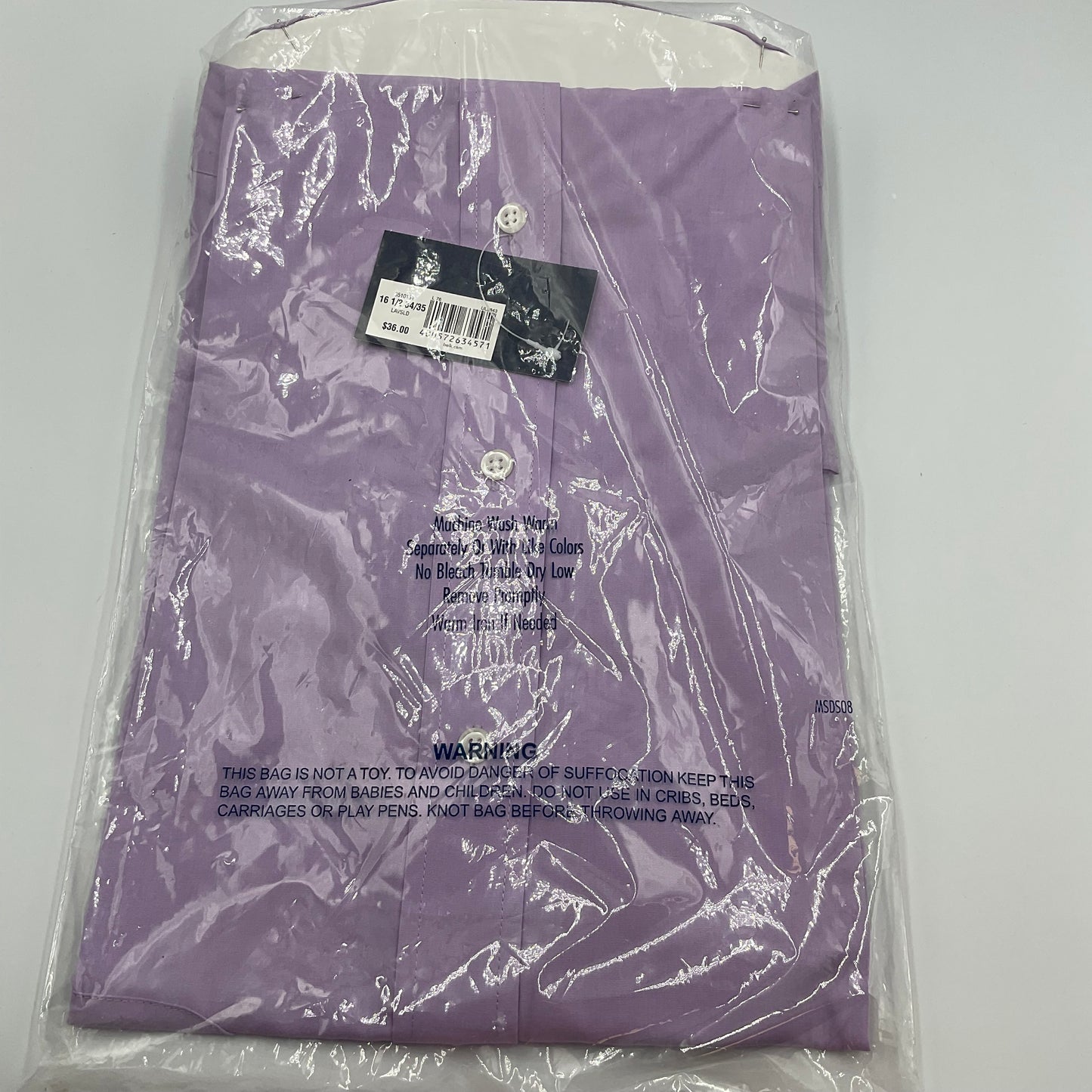 Ready JB Meeting Street Men's Dress Shirt Size Large 16.5 34/35 New with Tags