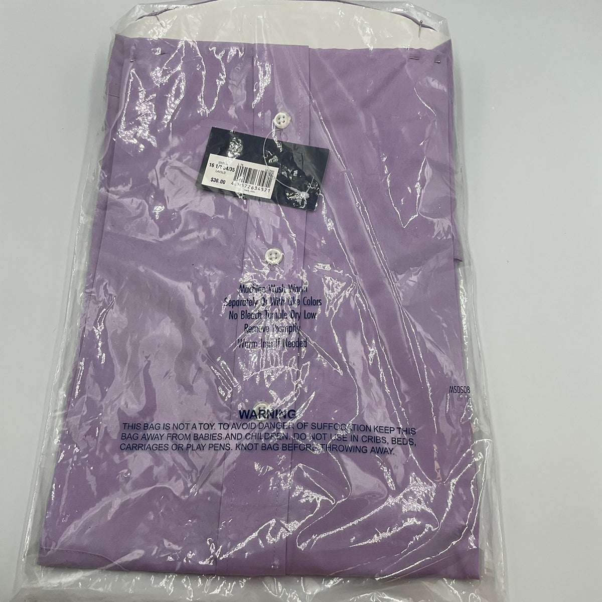Meeting Street Men's Dress Shirt Size Large 16.5 34/35 New with Tags