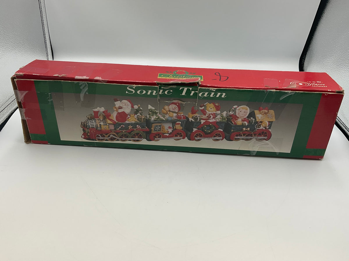 Sonic Train Christmas Tabletop Decoration