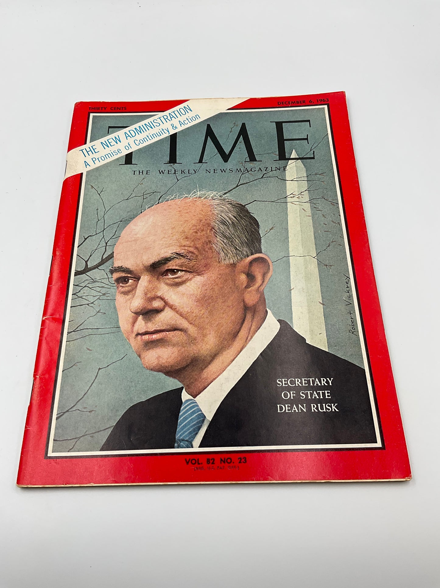 Vintage Time Magazine - Nov 29 1963 Lyndon Johnson/ JFK Kennedy Assassination