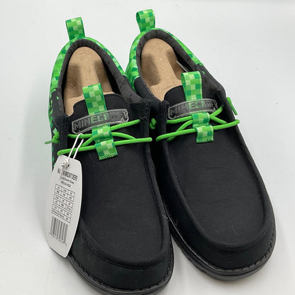 Hey Dude x Minecraft Wally Funk “Creeper” Slip-Ons Size 9