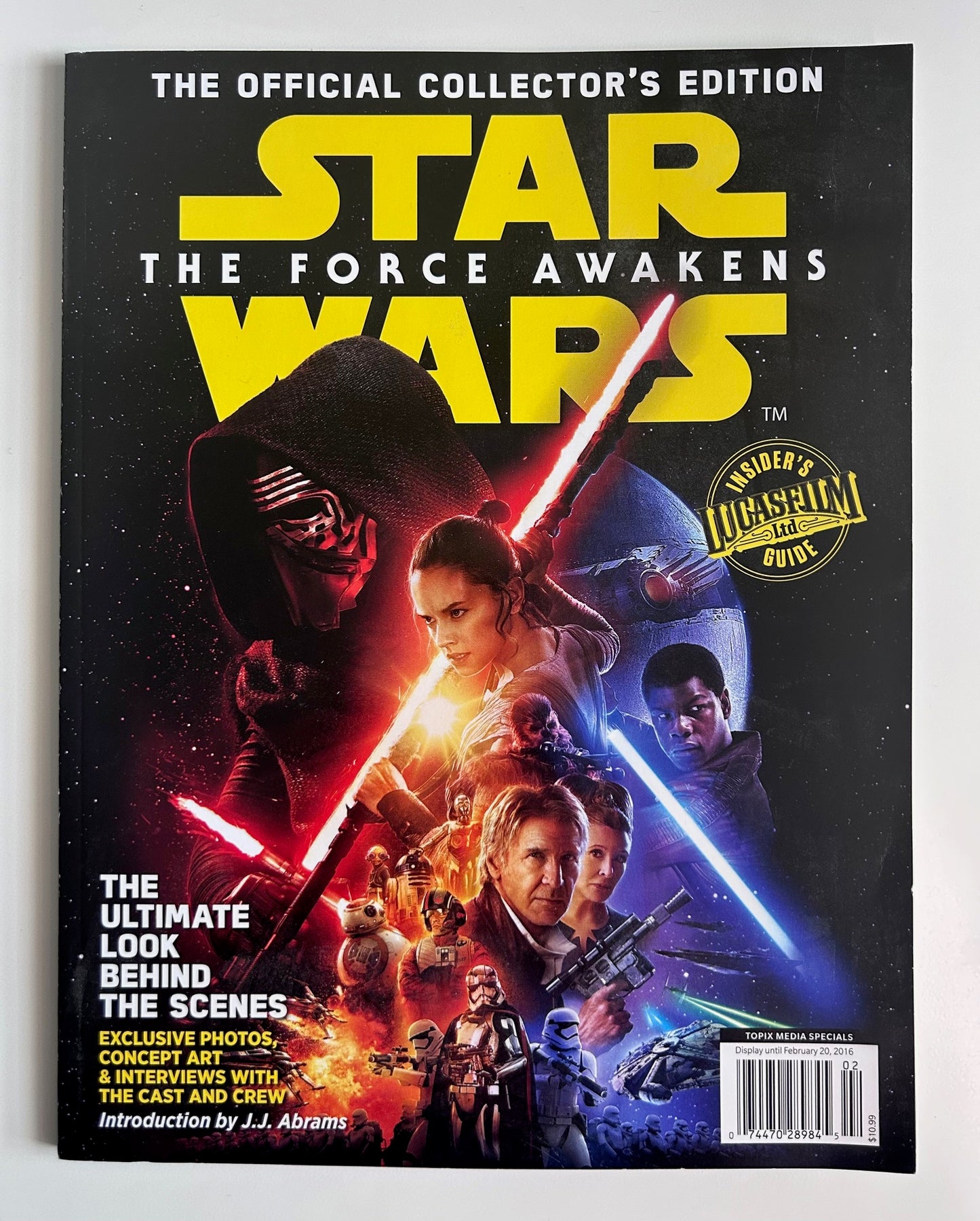 Star Wars The Force Awakens Official Collector's Edition Magazine Jan/Feb 2016