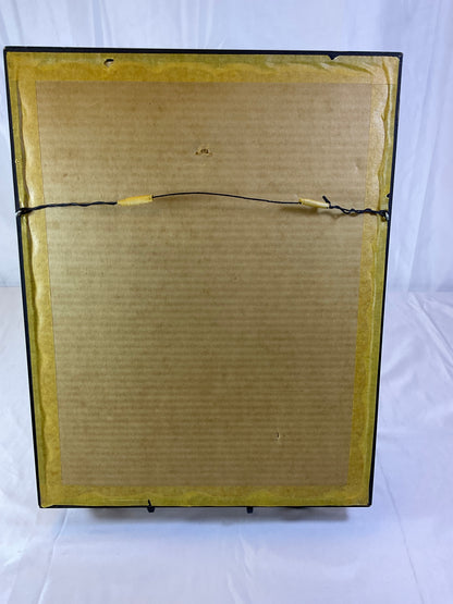 Franz Herbelot Water Color Paris Themed City Street Framed #2