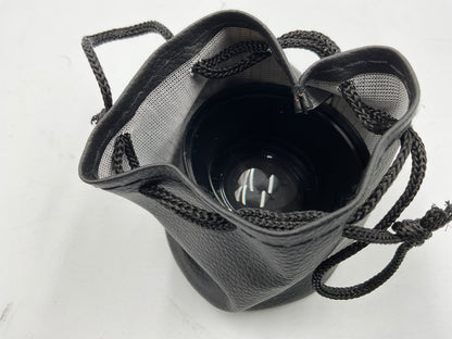 Ultimaxx camera lens cap & pouch