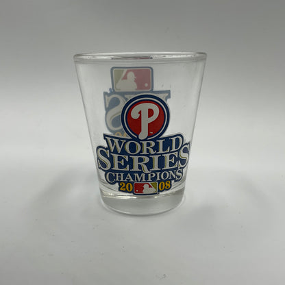 Philadelphia Phillies 2008 World Series Champions MLB Shot Glasses Set of 4