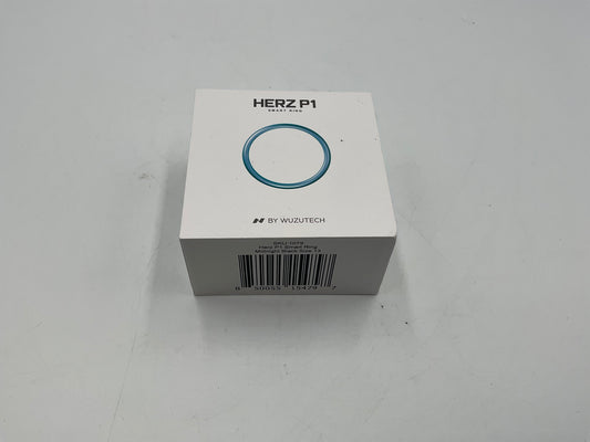 HERZ P1 Smart Ring by WUZUTECH Midnight Black Size 13 in Box