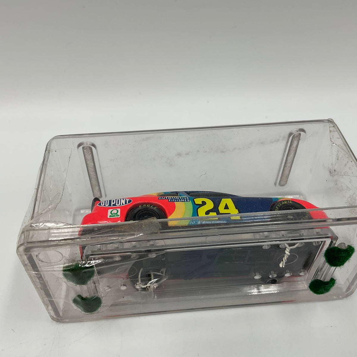 NASCAR #24 Jeff Gordon Die Cast Replica Car In Plastic Case