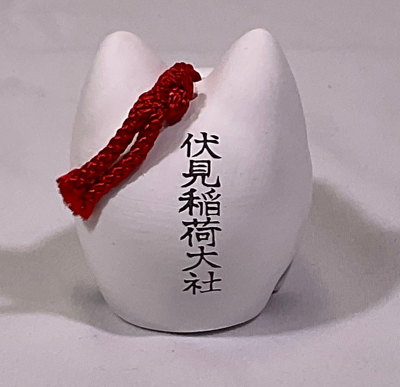 White Fox Kyoto Fushimi Inari Shrine Shrine Myobu Clay Bell