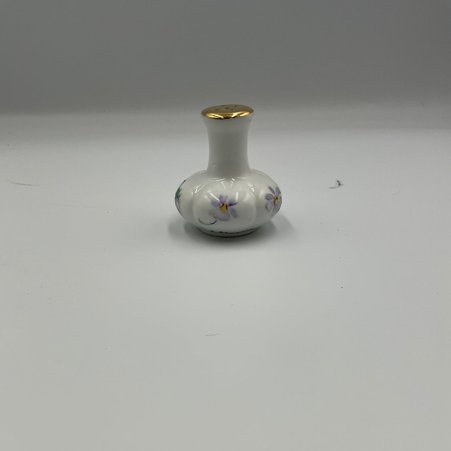White Floral Porcelain Shakers