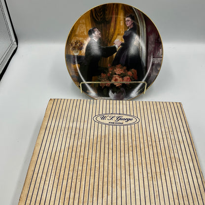W.L.George Fine China The Proposal by Howard Rogers