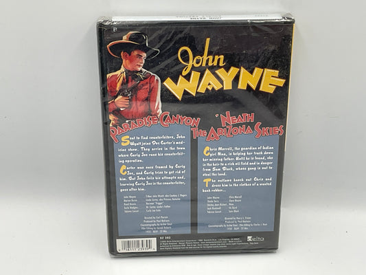 John Wayne: Paradise Canyon + Neath The Arizona Skies DVD Sealed