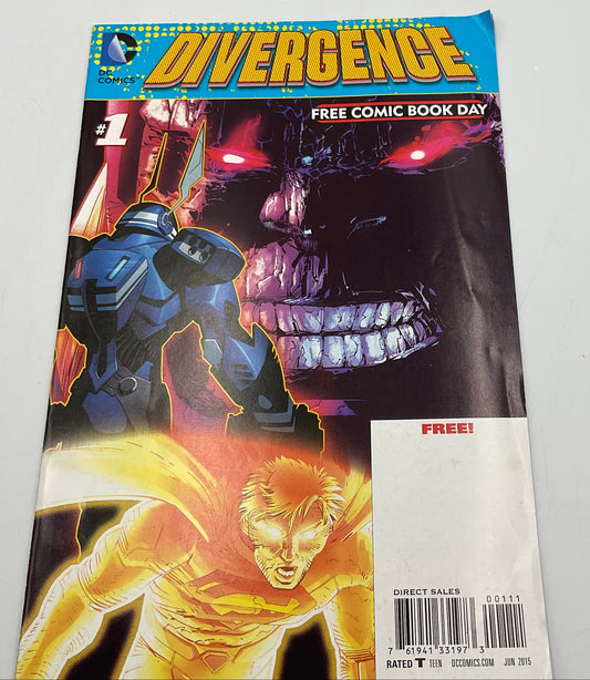 Divergence #1 Free Comics Day June 2015 DC Comic Book