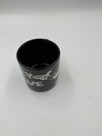 Black novelty Mickey cup