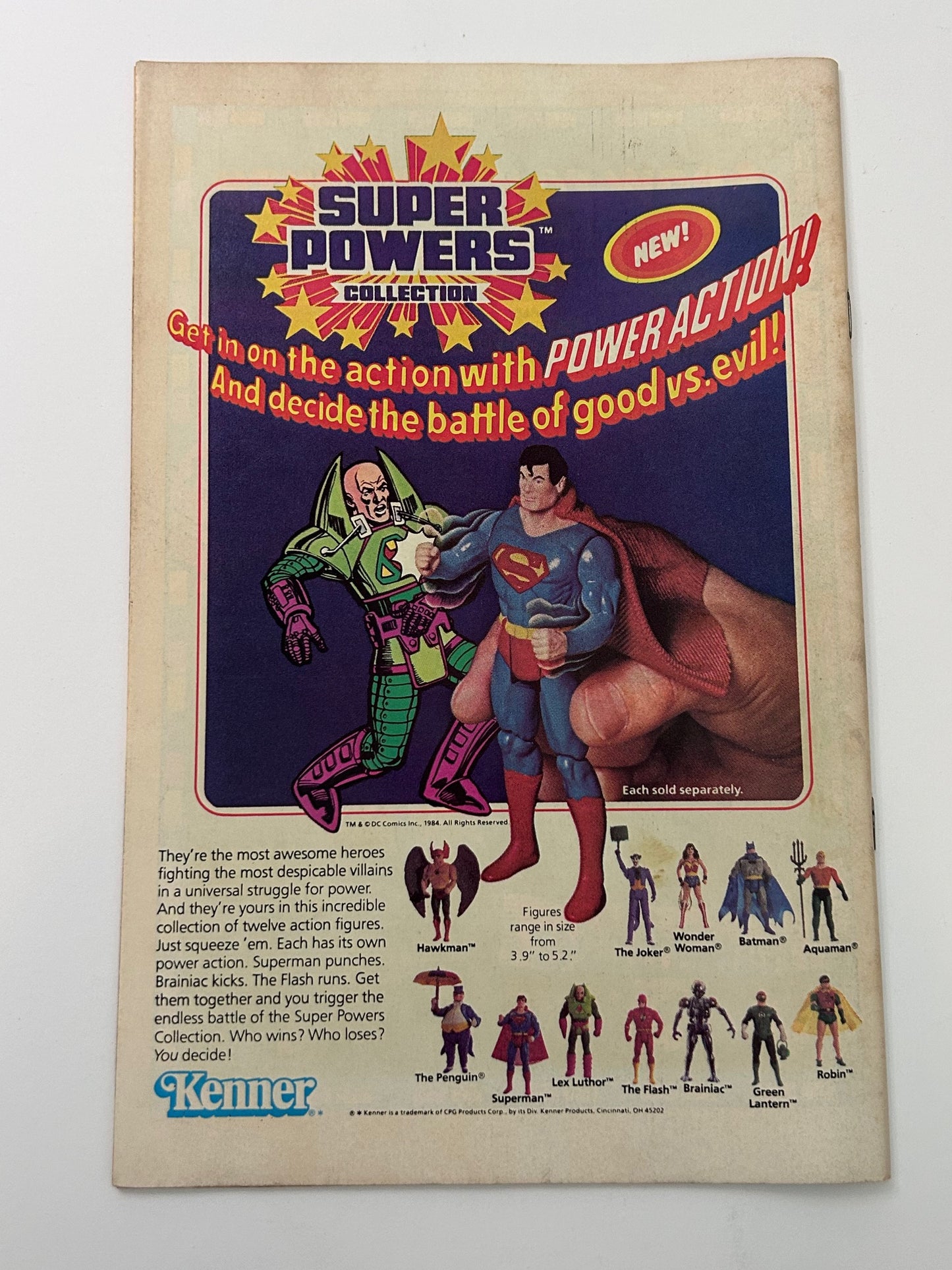 DC Comics Vintage Nov 1984 Jemm Son of Saturn The Origin of Jemm Comic Book