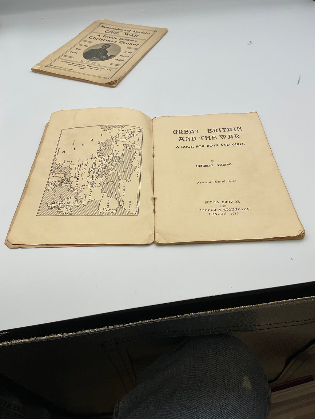 Great Britain and The War Herbert Strang 1918 London Edition